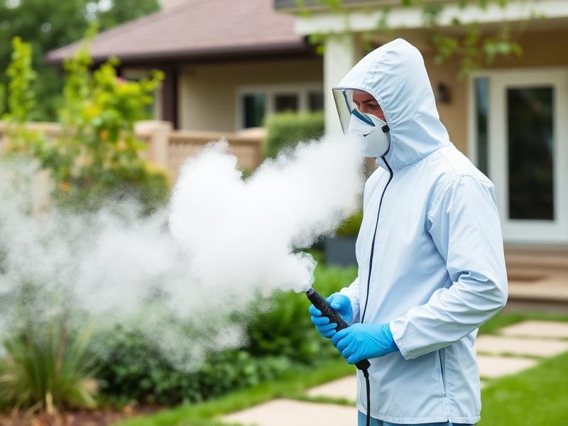 Mosquito control fogging