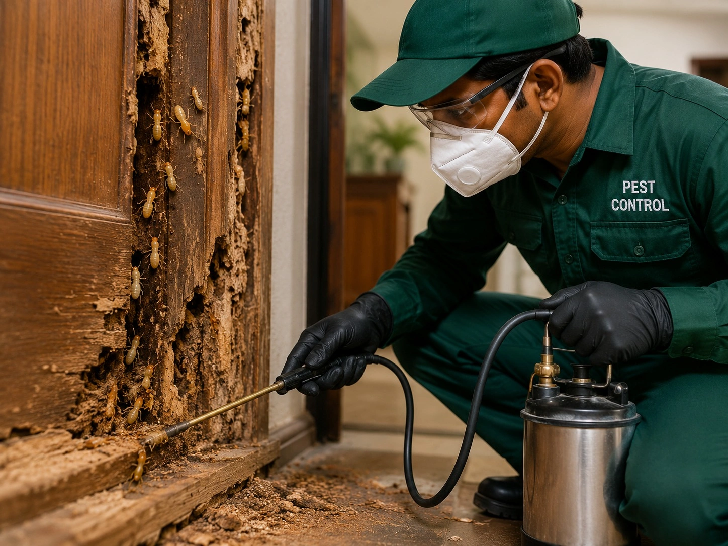 Wood Borer Pest Control Services in West Mambalam Wood Borer Control Services in West Mambalam